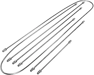 Kuhltek Motorwerks 111698723S Stainless Steel Brake Line Kit for VW Beetle