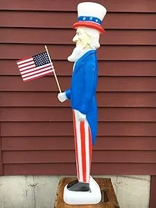 Union Uncle Sam Blow Mold New