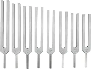 Biosonics Set of 8 Solar Harmonic Spectrum Tuning Forks