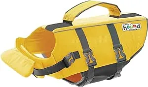 Outward Hound Granby Splash Dog Life Jacket, Yellow, X-Small