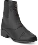 Ariat Ladies Performance Scout Paddock Black Zip-up Boots 10012741