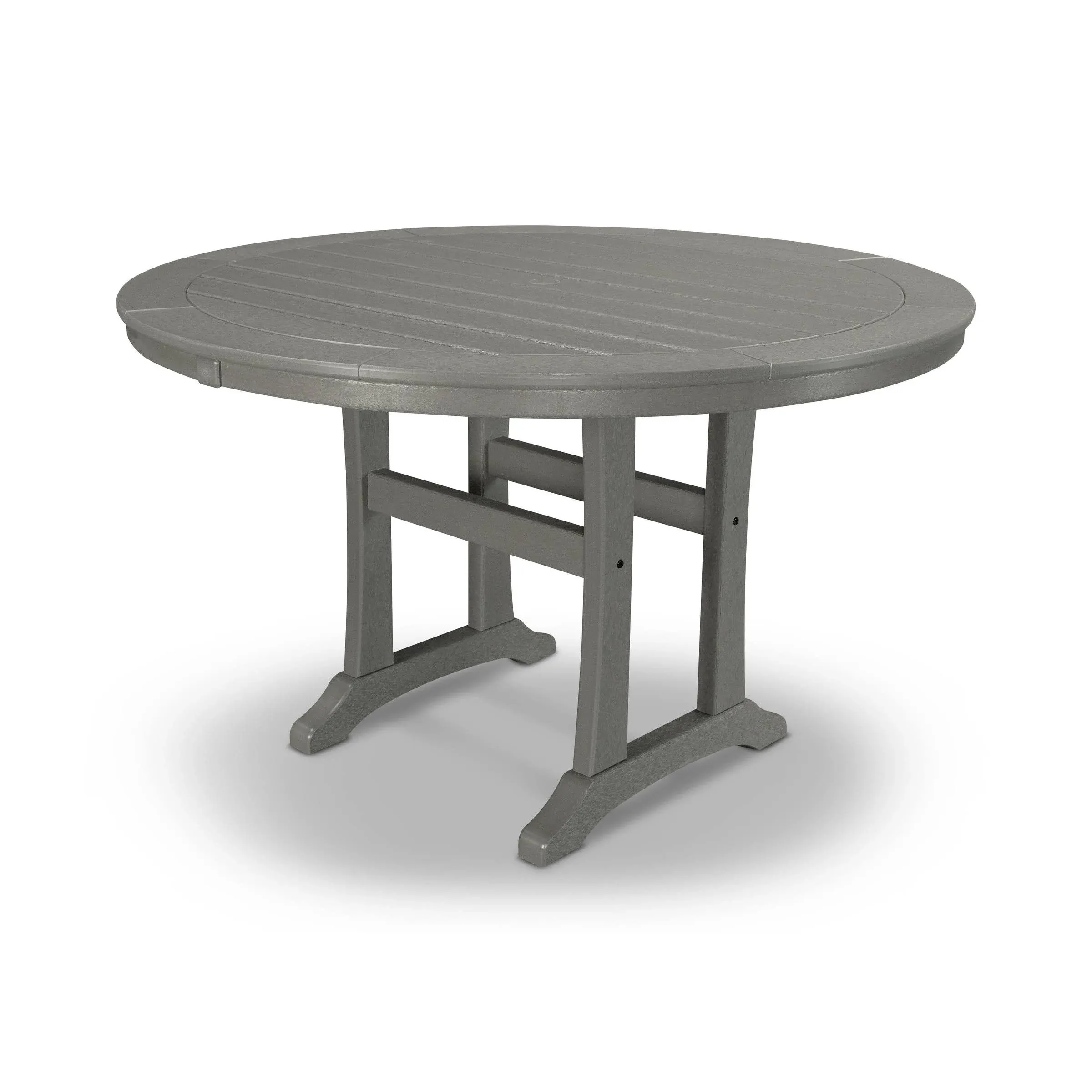 Nautical Trestle 48" Round Dining Table