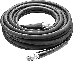 MTM Hydro 30.0051 4000 PSI Pressure Washing Hose, Black, 0.4 in. x 100 ft.