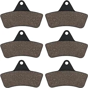 Brake Pads For Arctic Cat 250 300 400 500 2X4 4X4 Front Rear 1998-2004