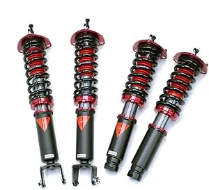 MMX2108-AWD-48 MAXX Coilovers Lowering Kit, Fully Adjustable, Ride Height, 40 Damping Settings, compatible with Infiniti Q50 (V37) AWD w/DDS 2014-22 (48mm)