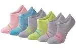 Saucony Women's RunDry Performance Selective Cushion Socks, Available in S-L (6, 12 Pairs )