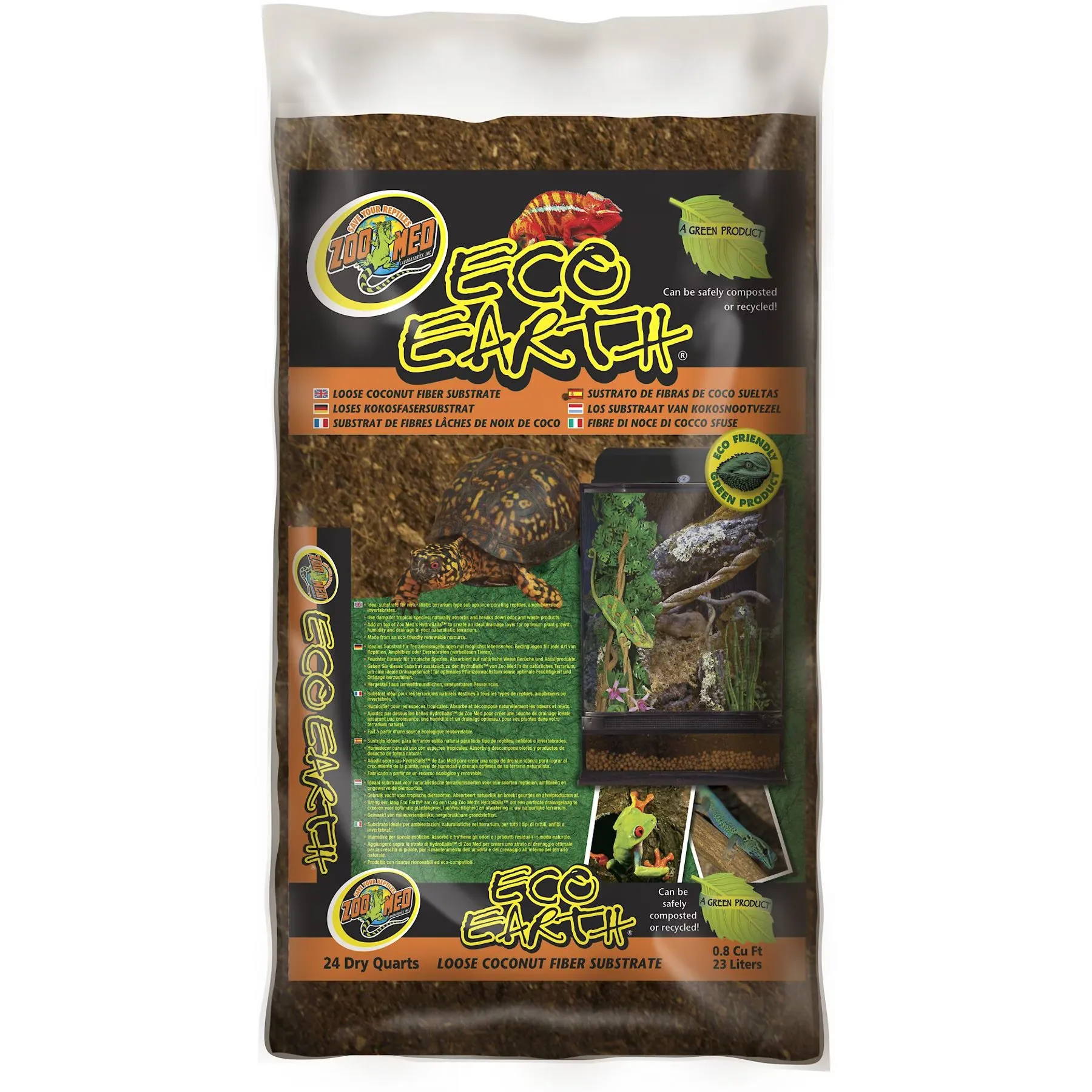 Zoo Med Eco Earth Loose Coconut Fiber Substrate