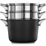 Calphalon Premier Space Saving 8 Quart Hard Anodized Nonstick Multi-Pot with Lid