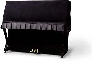 Clairevoire Upright Piano Cover | Classic Premium Velvet | Waterproof