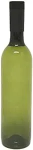 nicebottles Plastic Wine Bottle & Screw Cap, Green, 750ml