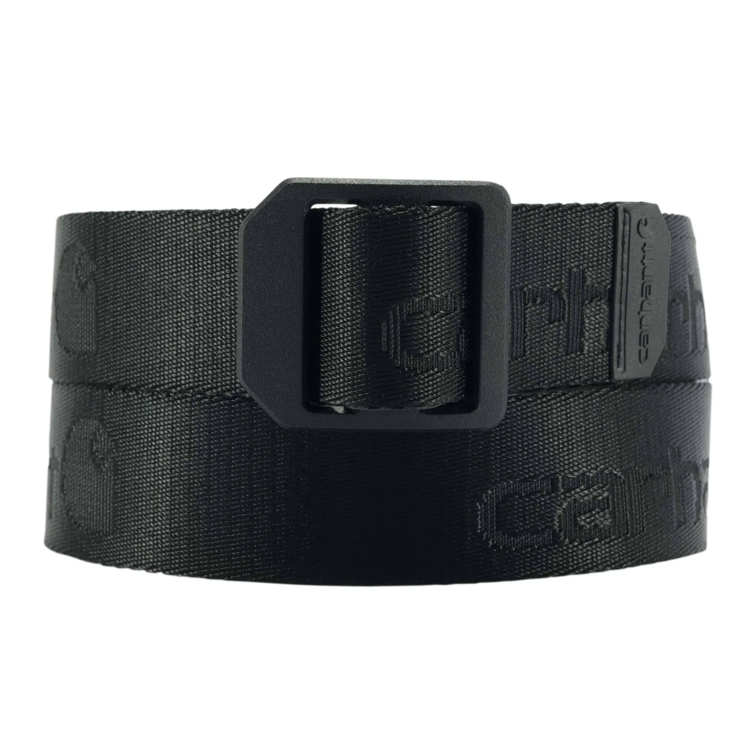 Carhartt Men's Nylon Webbing Ladder-Lock Belt - Black