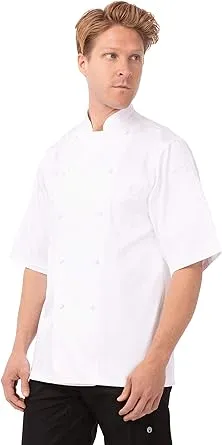 Chef Works Unisex Capri Premium Cotton Chef Coat