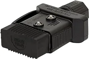 Trailer Vision 50 amp Anderson Plug Cover with Dust Cap Black