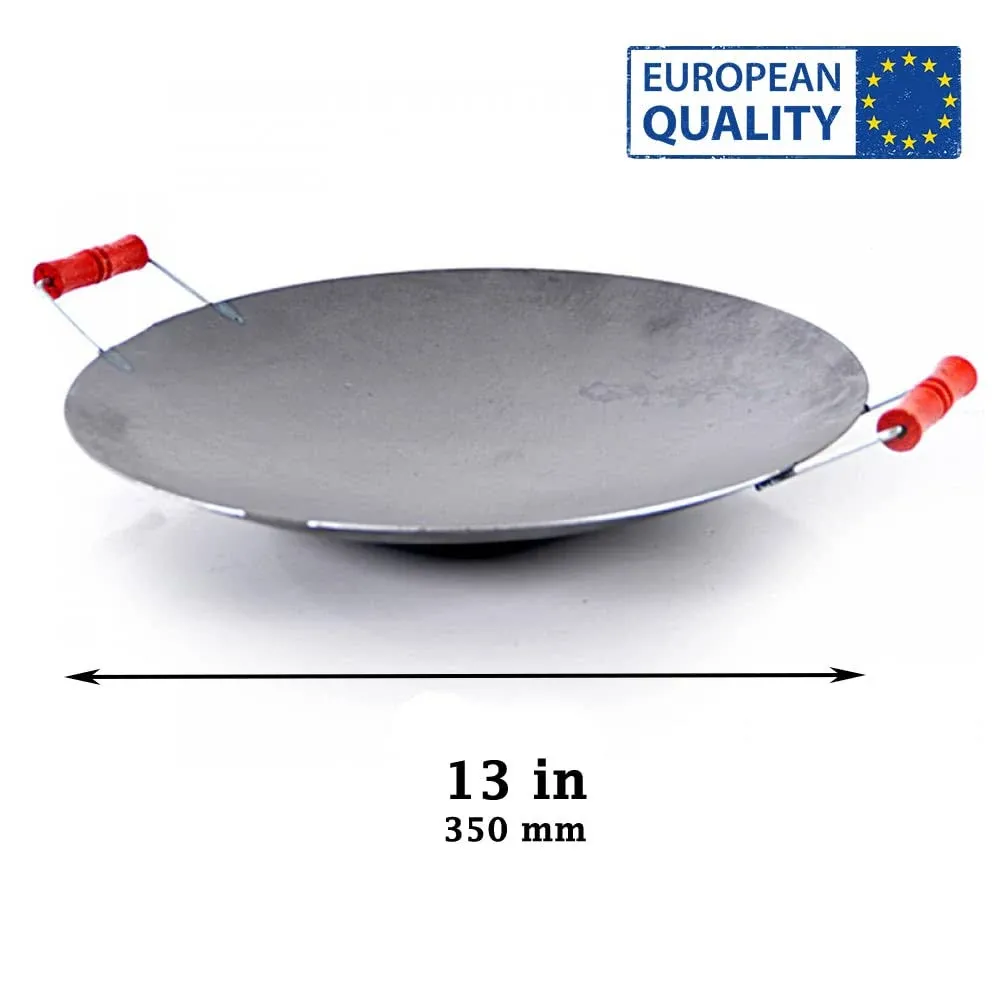 Discada Disc Cooker, Cowboy Wok, Disk Grill for Camping, 30 cm (11")