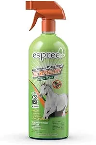 Espree Aloe Herbal Horse Spray | Fly Repellent with Aloe, Sunscreen, and Coat Conditioners | Promotes a Healthy Coat and Protection from The Sun | 32 oz Ready to Use