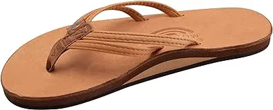 Rainbow Sandals Ladies The Sand Piper Luxury Leather - Single Layer Arch w/Double Narrow 1/3" Strap