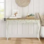 The Curated Nomad Anin Victorian Console and Entry Table - Wood