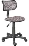 Urban Shop Swivel Mesh Chair, Leopard