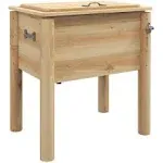 Outsunny Wooden Patio Cooler