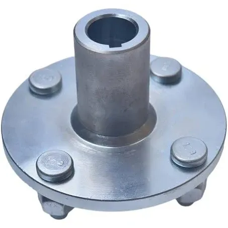 Go Kart Live Axle Hub 4" x 4" Wheel Hub for 1” Shaft,with 1" to 3/4" Step Down