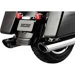 Harley Davidson FLTRXS 1750 ABS 2017-2018 Vance &#038; Hines Twin Slash Slip-On Muffler 16672