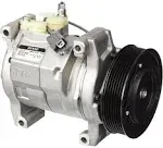 2005 Honda Element A/C Compressor Sold individually With Clutch, 7-Groove Pulley 471-1004 by Denso®