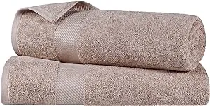 Superior Luxury Solid Highly Absorbent Egyptian Cotton Bath Sheet Towel - (Set of 2) - Bed Bath & Beyond - 35449372