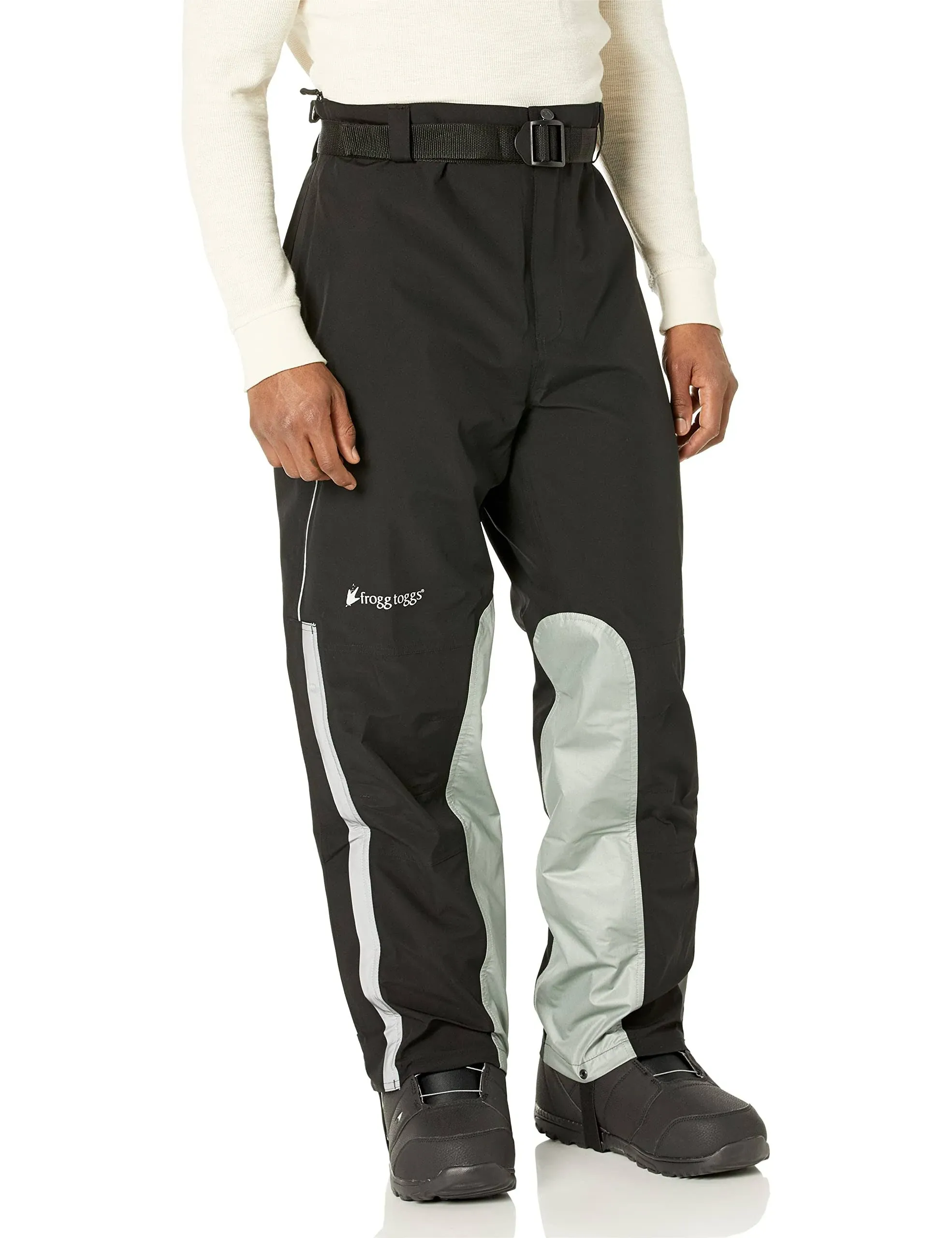 Frogg Toggs Pilot Rider's Pants - Black/Silver