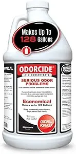 Odorcide Odor Eliminator Concentrate: Odor Eliminator for Strong Odor on Carpets, Hardwood & More - Smoke, Sweat & Pet Odor Eliminator for Home w/Non-Enzymatic Formula, 64 oz