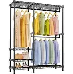 VIPEK V2i Garment Rack Portable Closet Heavy Duty Metal Clothing Rack Freestanding Sturdy Wardrobe, Black