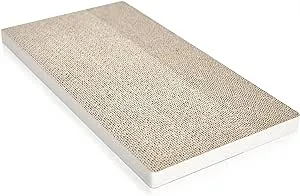 Way Basics Cat Scratcher Scratch Pad Lasts 5x Longer (Free Silvervine Catnip)