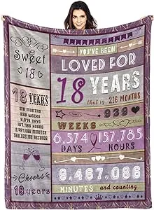 18 Birthday Gifts for Girl - 18th Birthday Decorations for Girl - 18 Year Old...