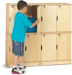 Jonti Craft Double Stack Stacking Lockable Lockers