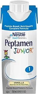 Peptamen Junior, Vanilla, 250 mL Cartons (Pack of 24)