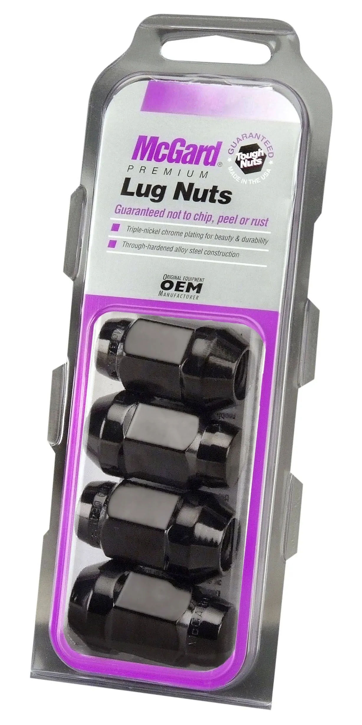 4 PACK 14 X 1.5 MCGUARD LUG NUTS