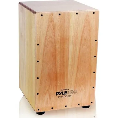 Pyle Pcjd18 - Stringed Jam Cajon - Wooden Percussion Box