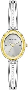 Armitron Women's Crystal Accented Bangle Watch, 75/5903