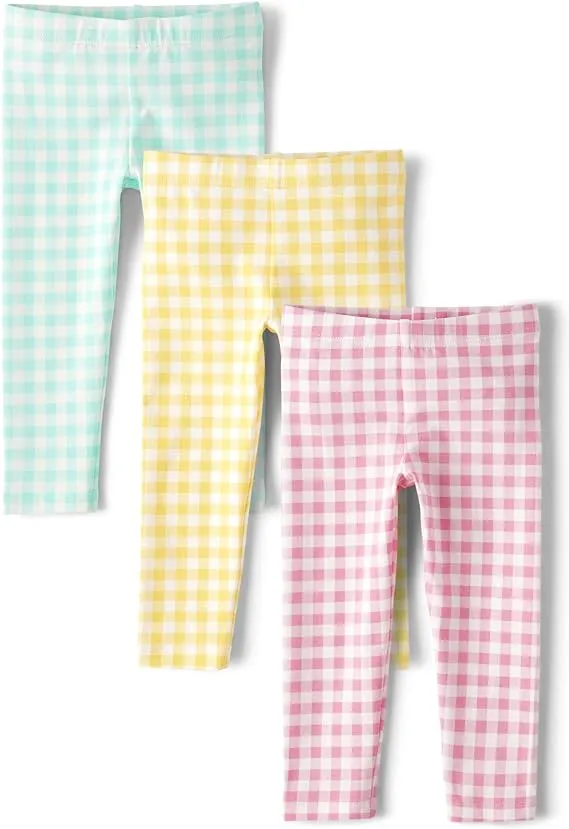 The Children's Place Baby Girls' 3-Pack Leggings