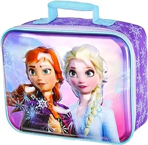 Frozen Sisters Forever Insulated Lunch Box Purple