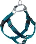 2 Hounds Design Freedom No-Pull Dog Harness - Teal - Medium