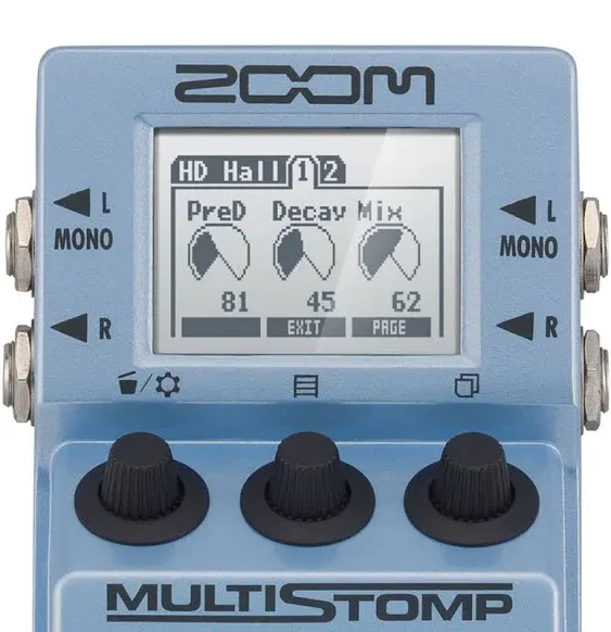 Zoom MultiStomp MS-70CDR Multi Effects Pedal