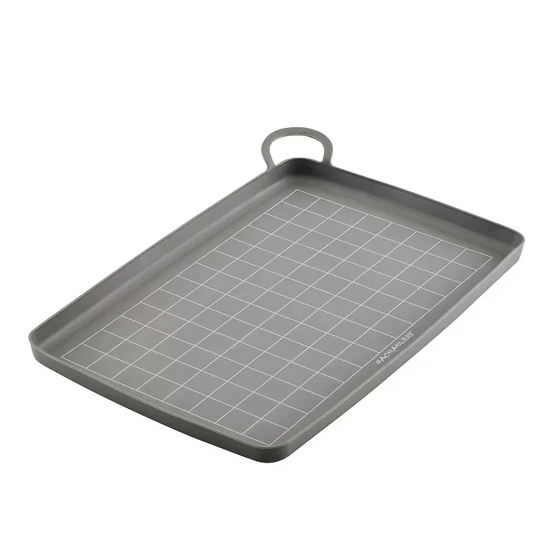 Rachael Ray® Silicone Nonstick 10-in. x 14.75-in. Roasting & Baking Mat, Gray