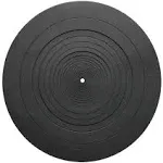 Turntable Platter Mat Rubber 12 inch Silicone Turntable LP Slipmat Universal Compatible for Audio Technica AT-LP120BK AT-LP-1200 Turntable Platter (12 Inch Diameter)