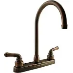 Dura Faucet J-Spout RV Kitchen Faucet - Oil Rubbed Bronze DF-PK330HC-O