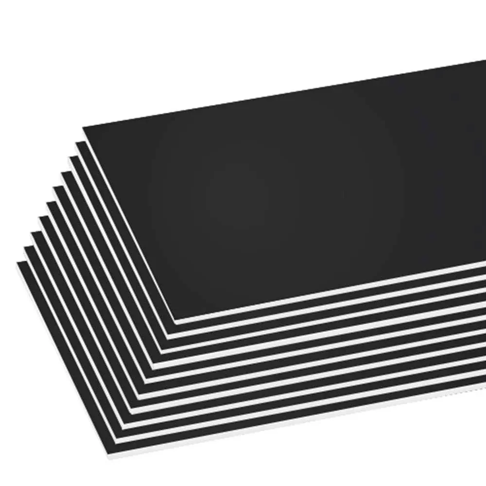 Bazic Products 594 20" x 30" Black Foam Board - Pack of 25