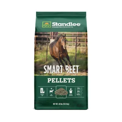 Standlee Premium Products Smart Beet Pelleted Beet Pulp Horse Feed, 40 lb. Bag