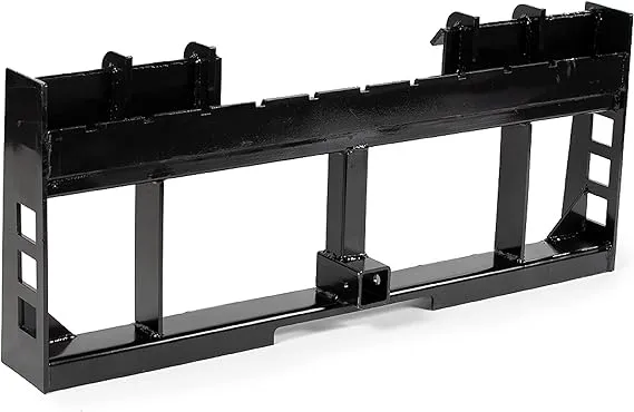 Titan Attachments 45" Skid Steer Pallet Fork Frame Attachment, Rate 4,000 lb ...