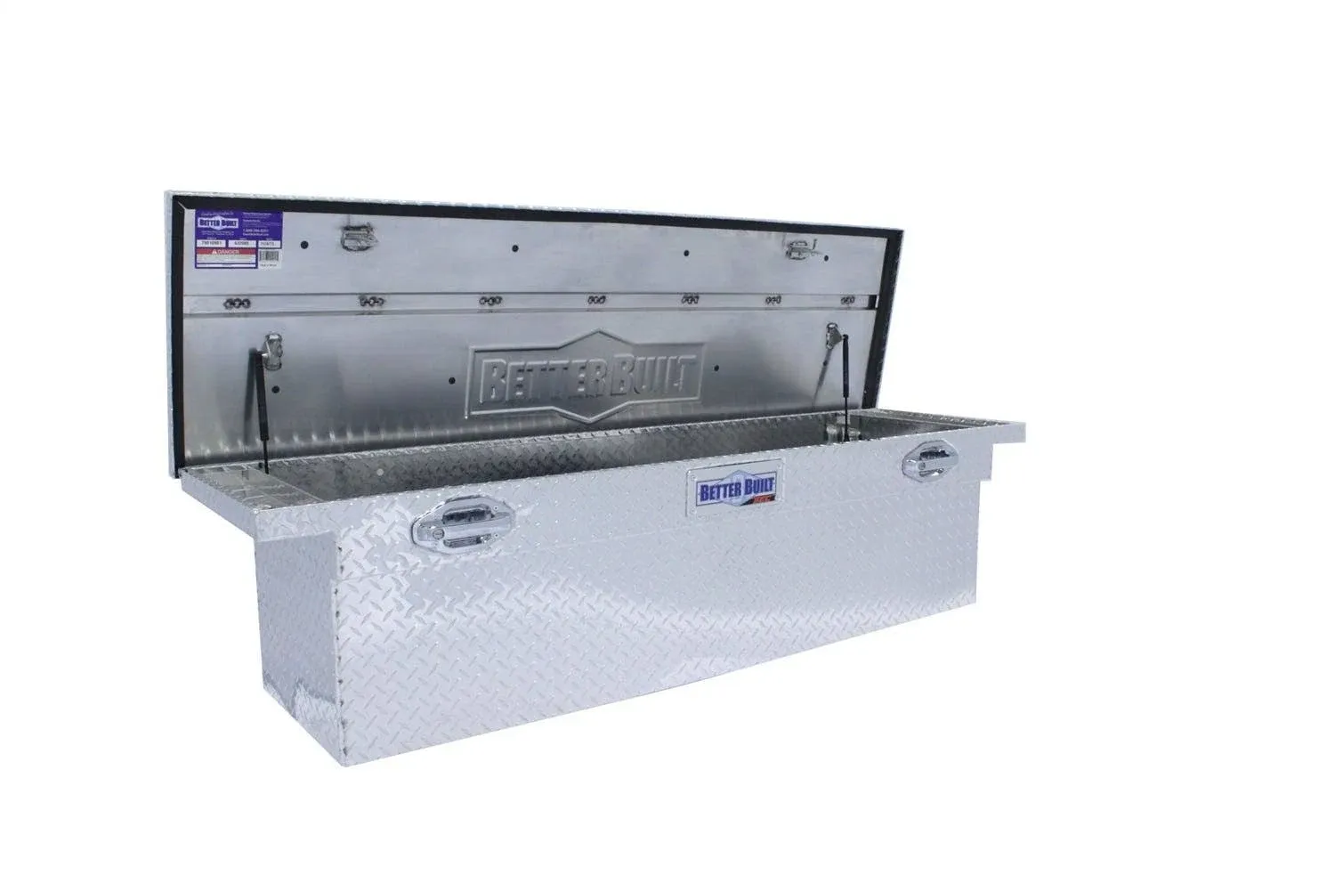 Better Built Crown Series Low Profile Deep Crossover Tool Box, Single Lid, Brite ...