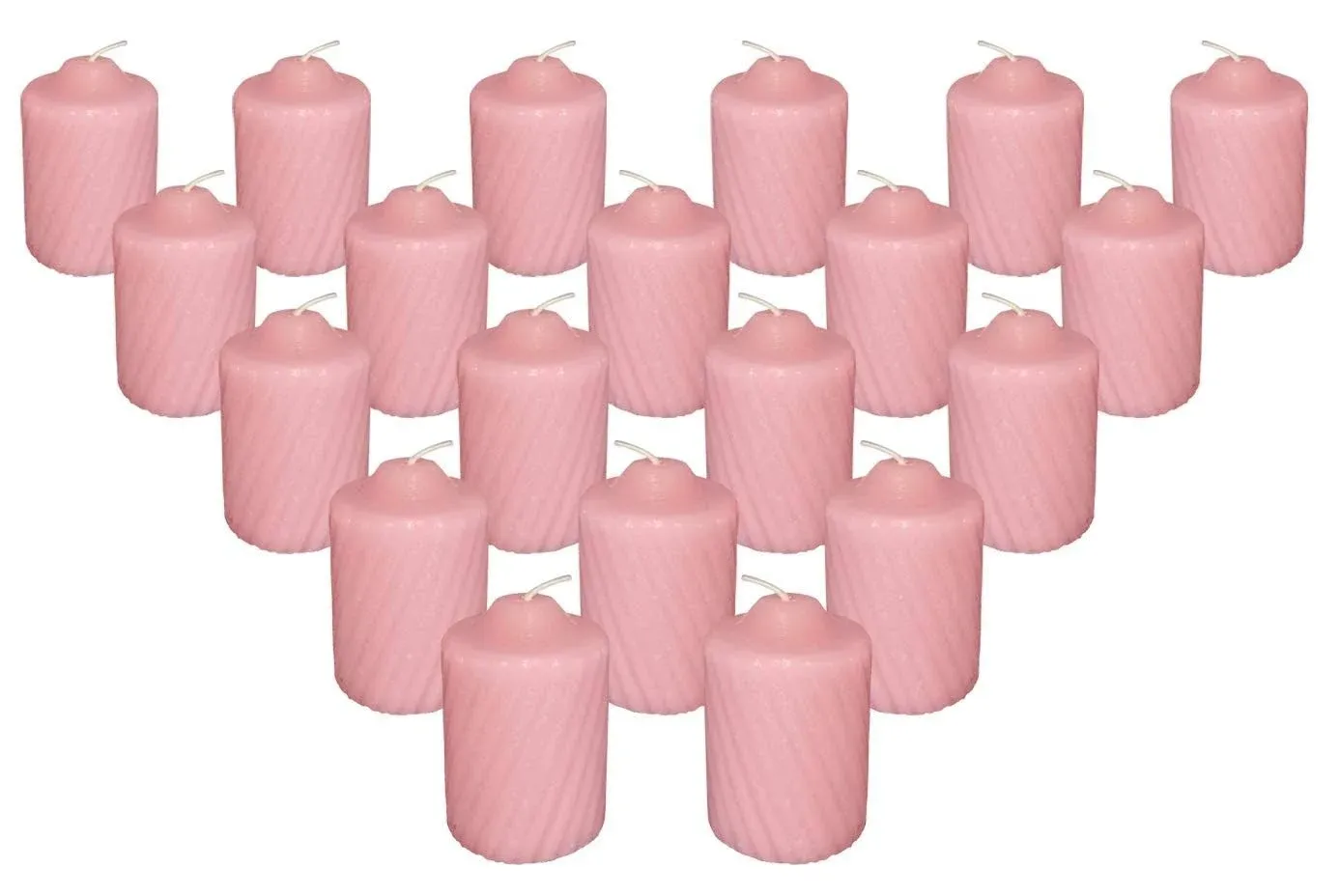 Pink Wild Flower Scented Votive Candles