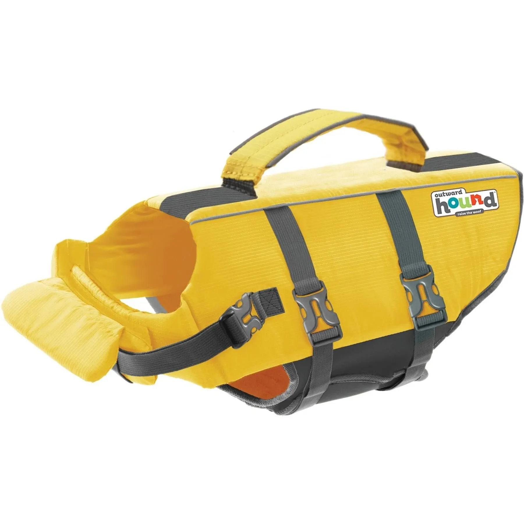 Outward Hound Granby Splash Life Jacket - Yellow -  X-Small - Dogs 5–15 lbs